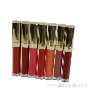 Wholesale no label Multi-coloured matte lipgloss DOM/OEM
